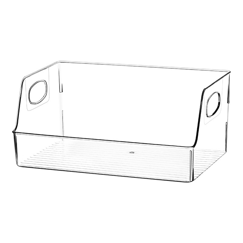 Desktop picture book storage box, acrylic bookshelf, transparent, for student dormitory, classroom, desk organizer