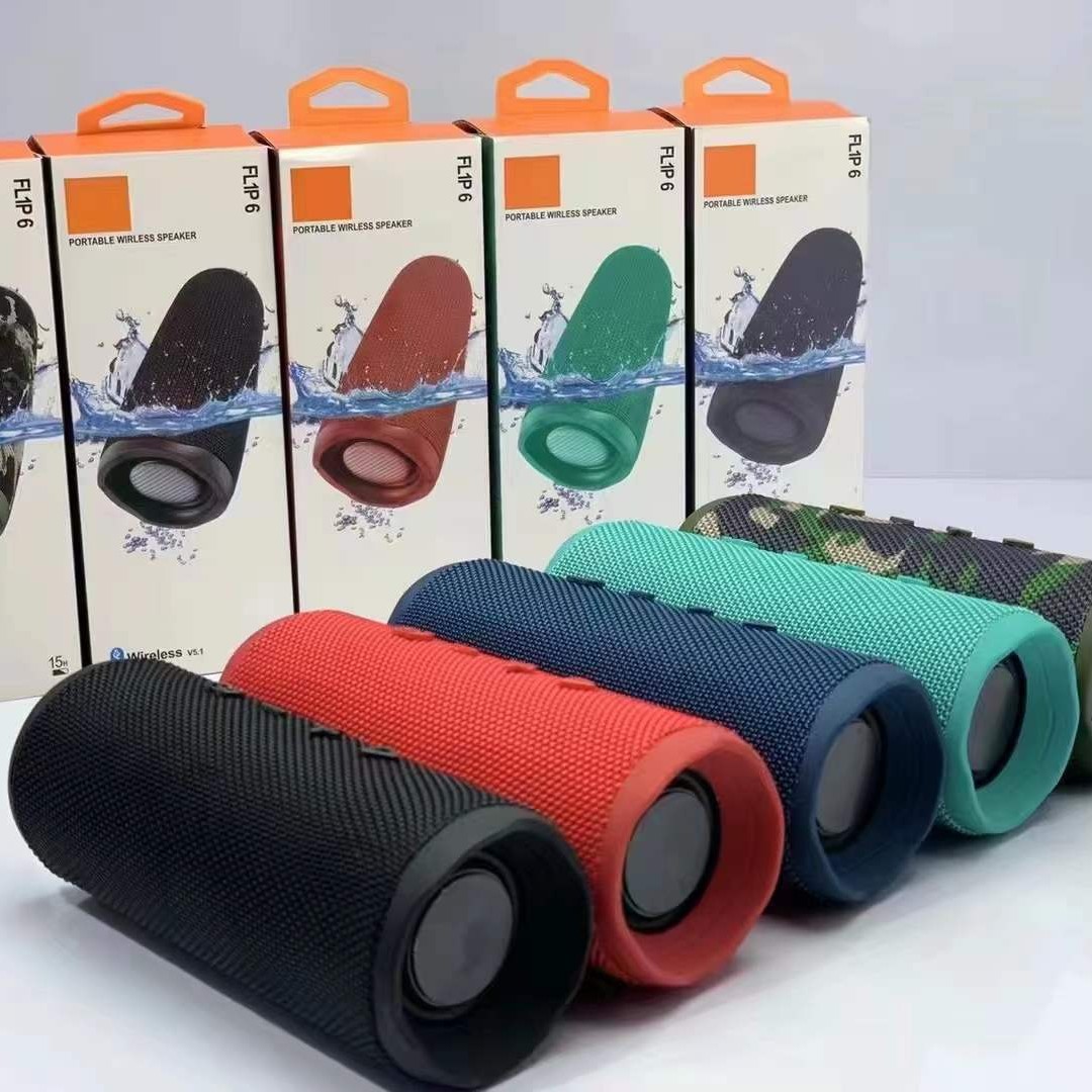 FLIP6 Series Kaleidoscope 6th Gen New Outdoor Portable Lanyard Bluetooth Speaker