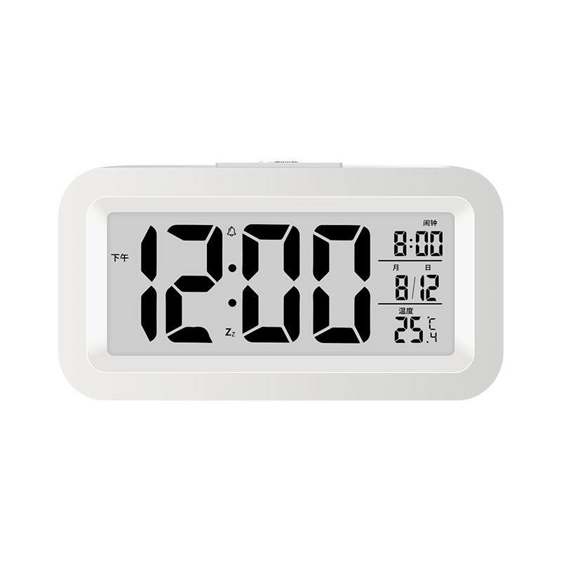 Electronic Clock Smart Clock Student with Temperature Alarm Silent Children Digital Clock Gift