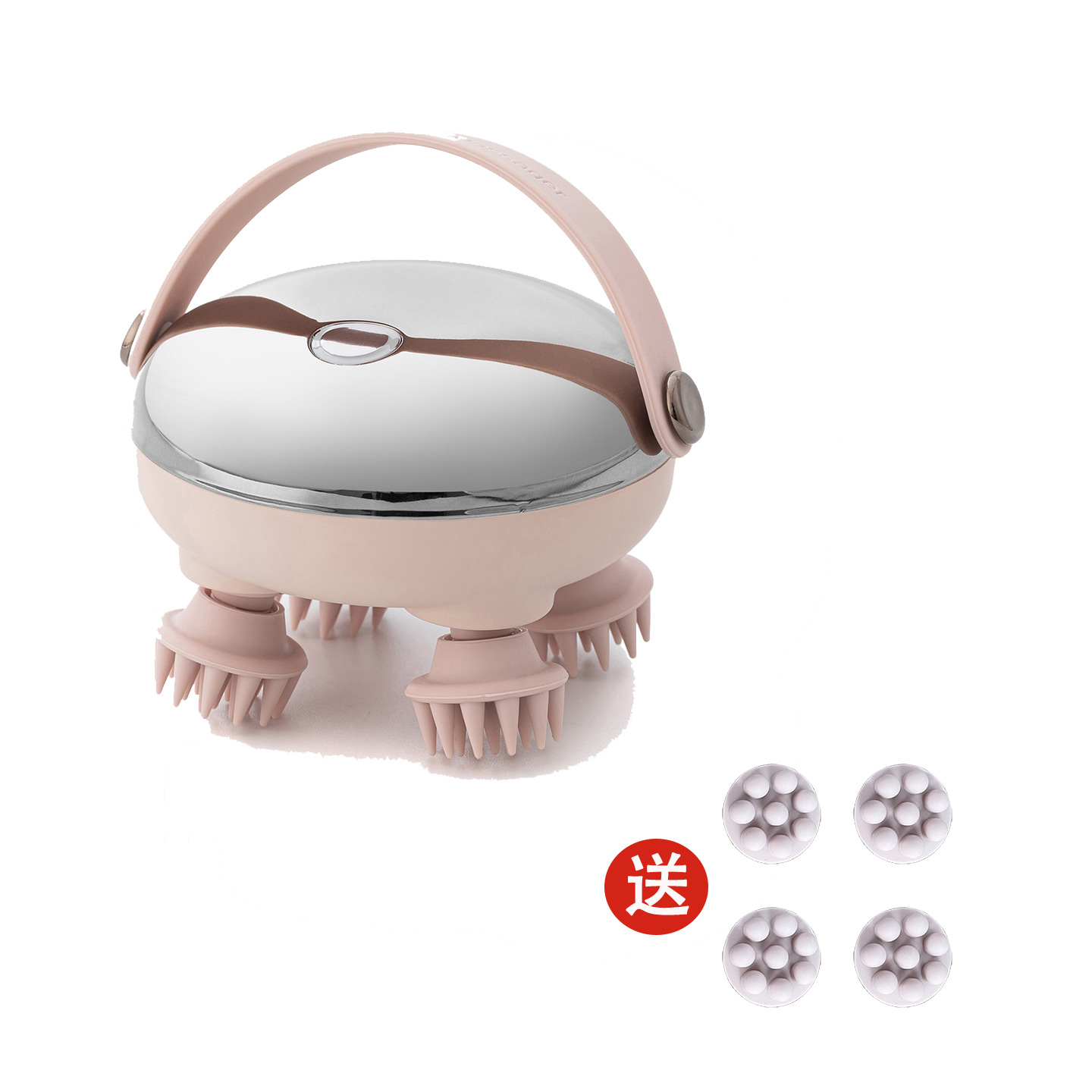 Special Head Massager Stress Relief Acupoint Scalp Meridian Red Light Massager Portable Pet Massager