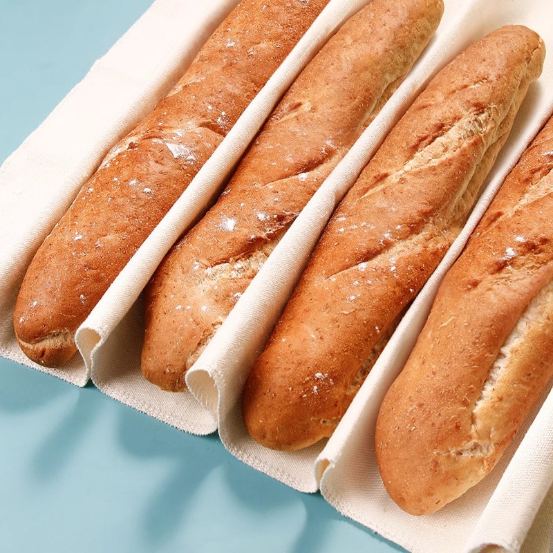 Cotton canvas bread fermentation cloth baguette European bread proofing cloth thickened moisturizing canvas baking mold dough cover cloth