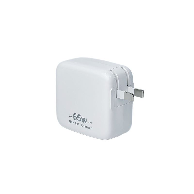 Apple 65W Fast Charging GaN Charger with Retractable Cable for Huawei Type-C