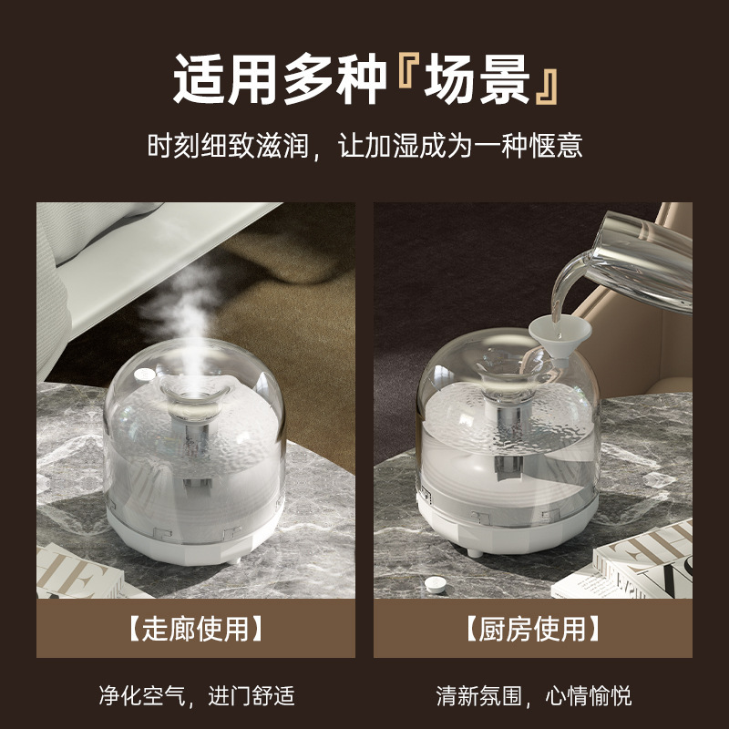 【LGD】New Colorful Lights琉璃 Humidifier Large Spray Desktop Humidifier YLS X5