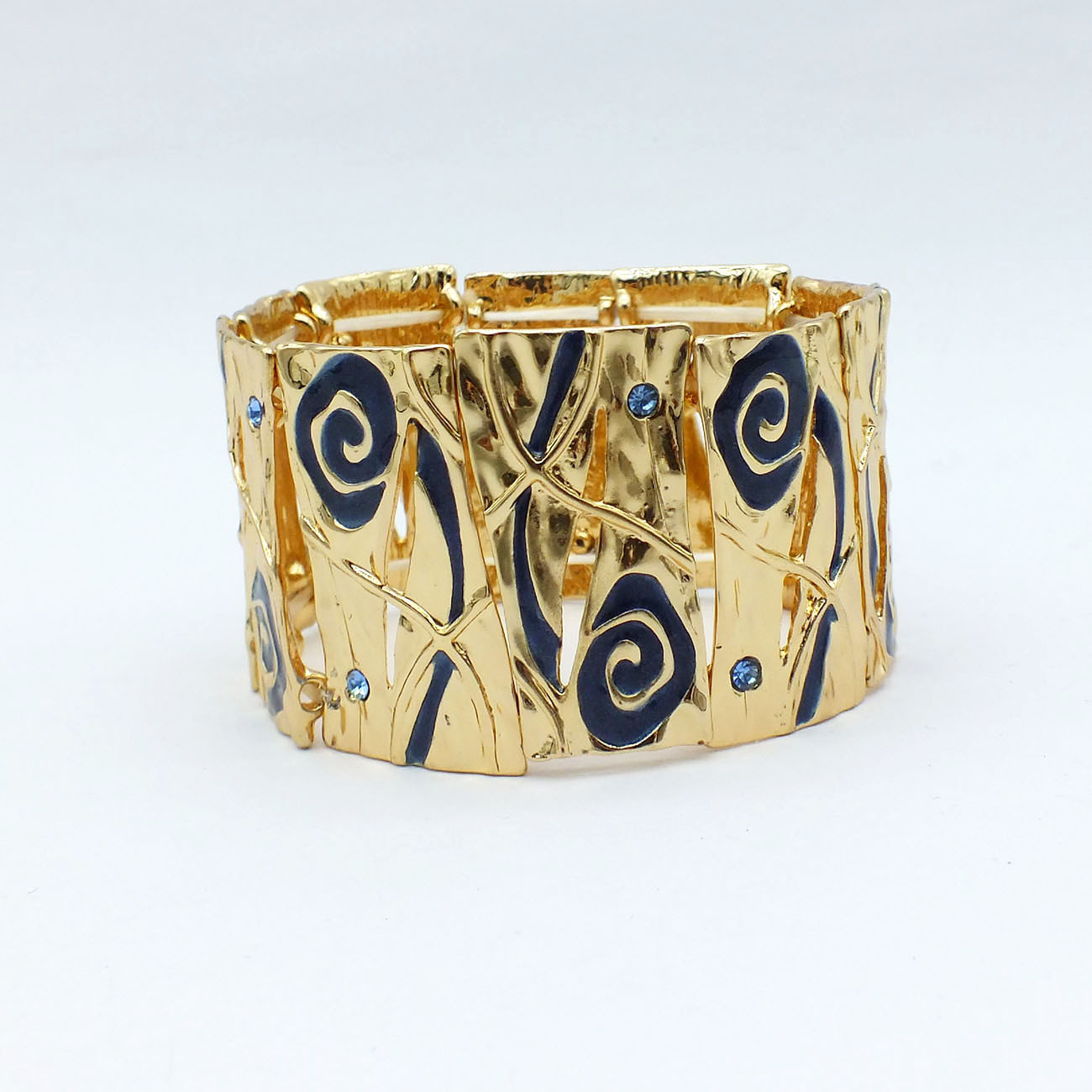 B618 Accessories Mixed Batch Oil Drop Bracelet Geometric Enamel Color Elastic Bracelet