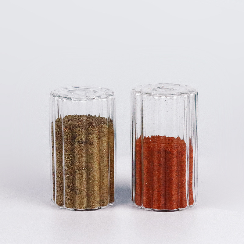 High borosilicate kitchen seasoning box set, oil vinegar bottle, sesame oil bottle, seasoning bottle, kitchen supplies