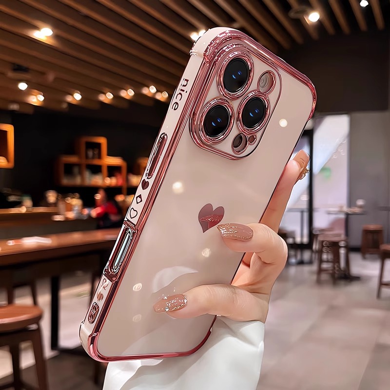 Apple 17pro phone case iphone16promax new lens full coverage 15 electroplating applicable