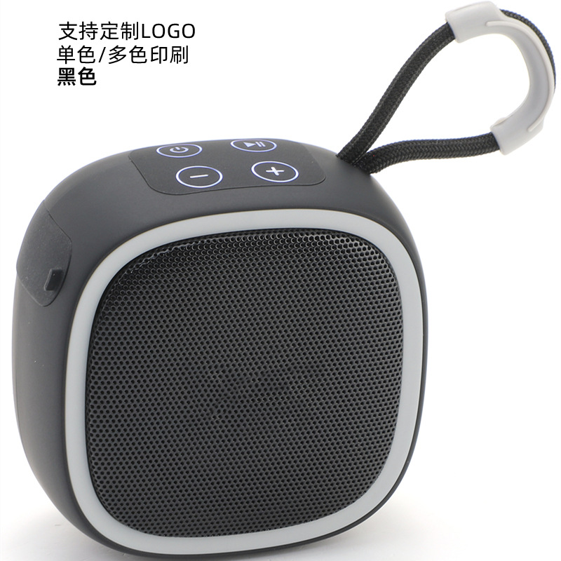 New Bluetooth speaker small steel cannon portable gift card small audio outdoor mini wireless Bluetooth speaker