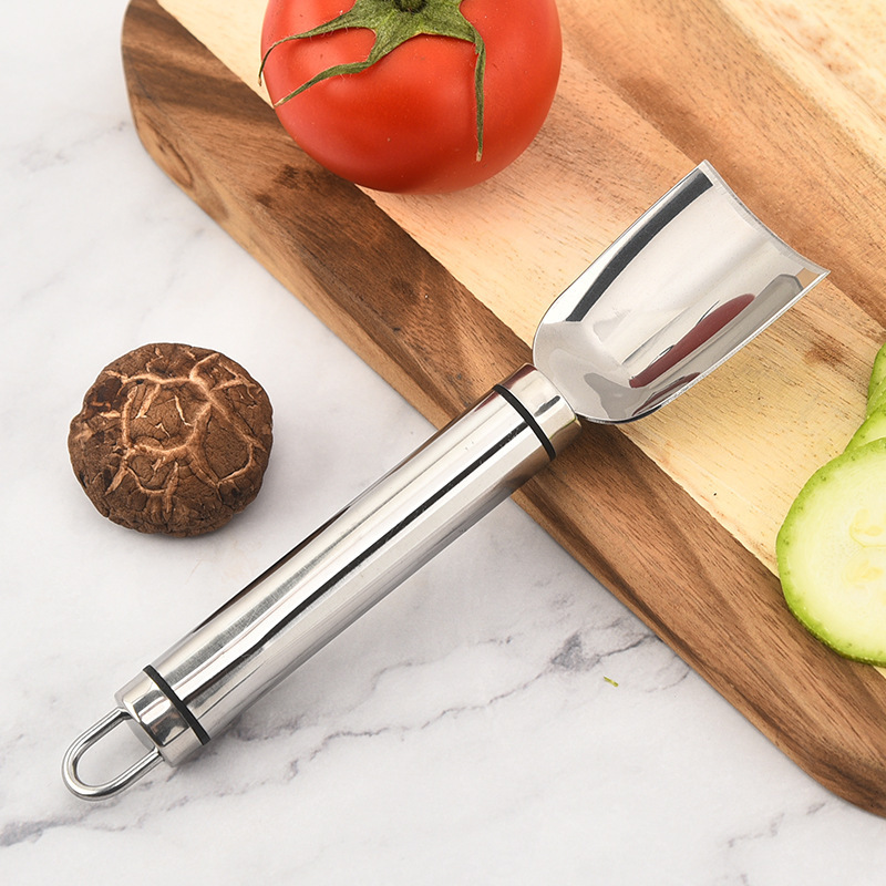 Flower Pushing Knife Cucumber Fruit Stainless Steel Kitchen DIY Small Tool Carving Knife Chef Carving Fruit Plate Knife