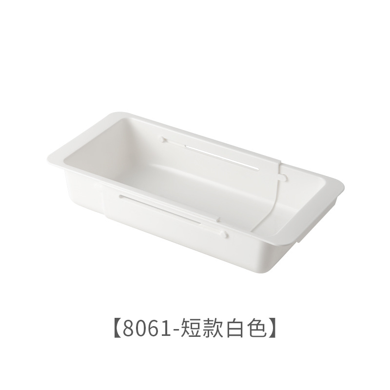 Drawer Expandable Storage Box, Built-in Storage Box, Cabinet Layered Storage Basket, Shelf Organizer, Kitchen Utensil Storage Box