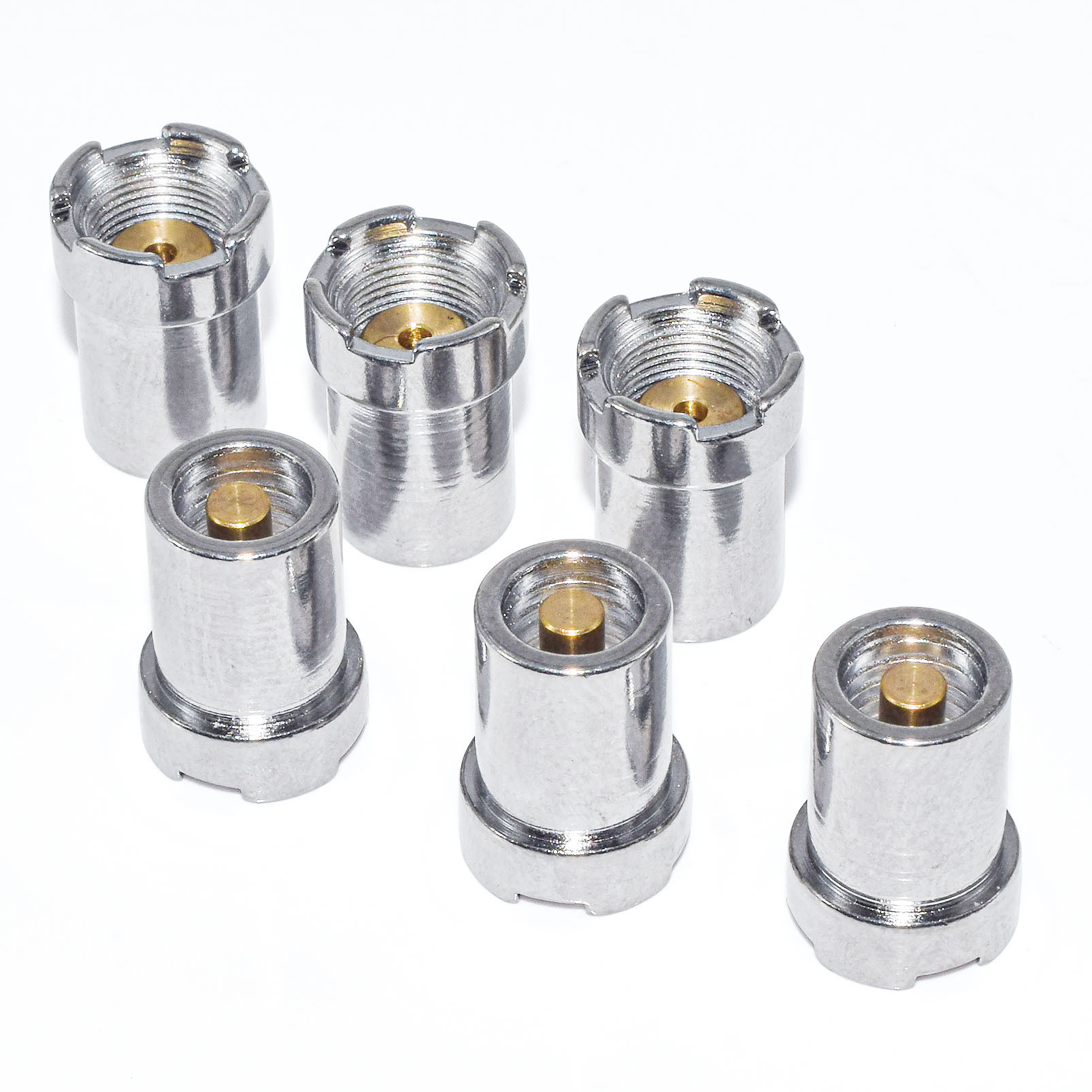 CBD Vaporizer Magnetic Ring Adapter with Hole Brass Electrode 510 Universal Adapter