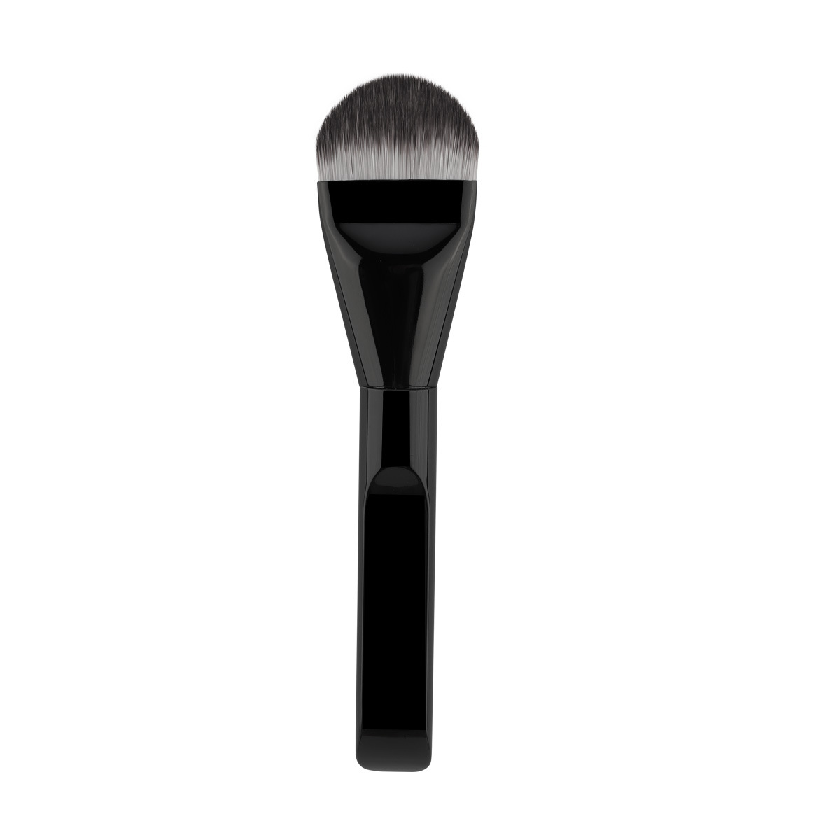 New Makeup Brush Thickened Aluminum Tube Foundation Brush Non-Absorbing Powder No Trace Base Makeup Tongue Shape Brush Face Mask Brush Cosmetic Tool