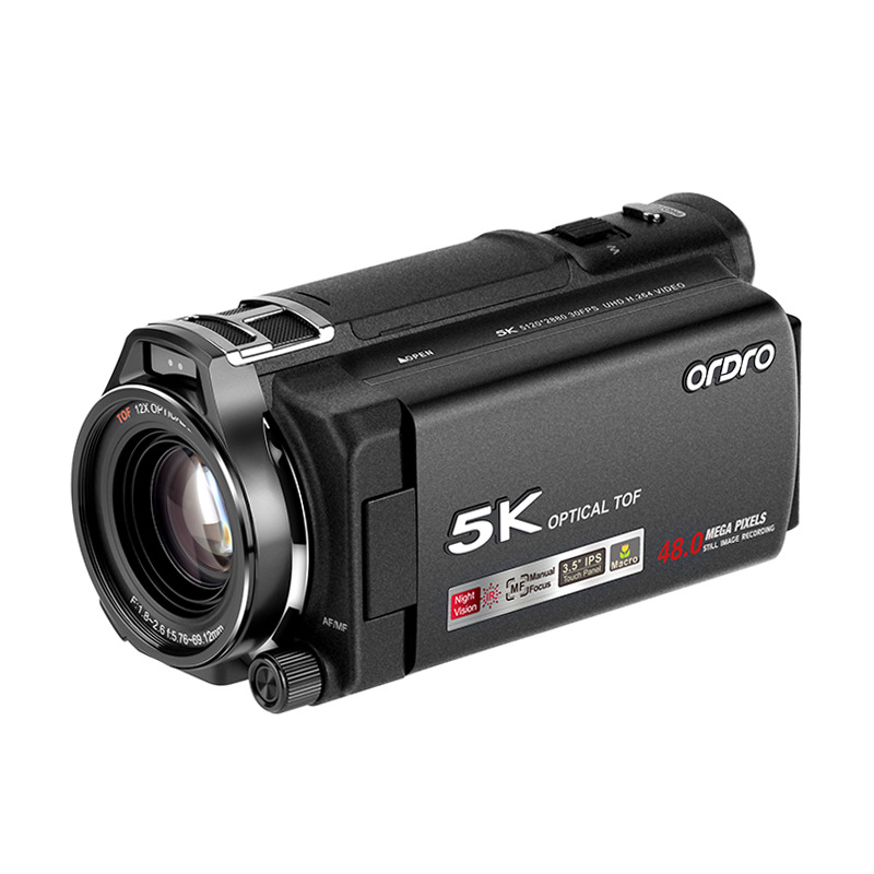 Ordro XV80 Optical Zoom Infrared Camera HD Live Streaming Home Wedding Travel Conference 5K Ultra HD Recording