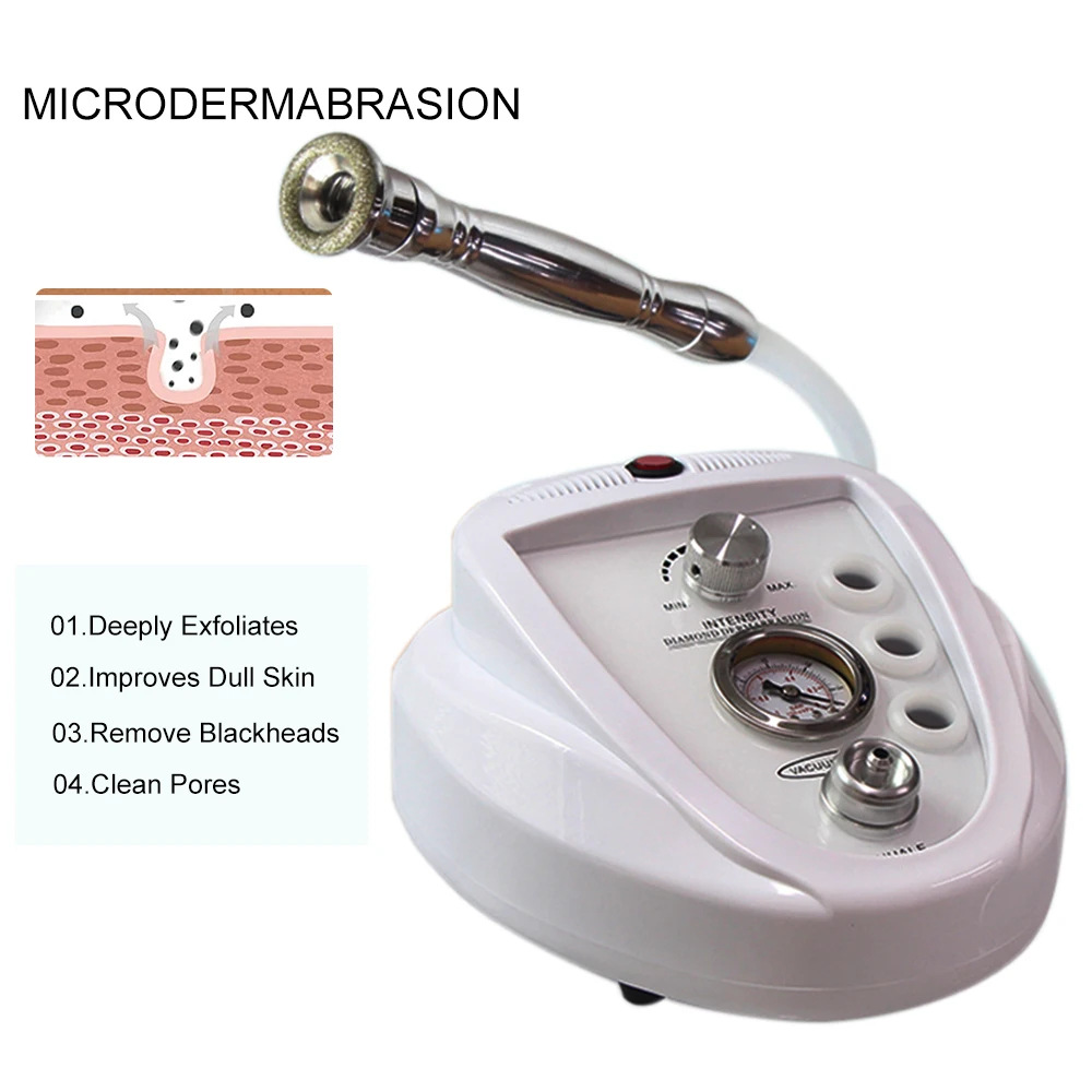 Exclusive Diamond Microdermabrasion Facial Cleansing Beauty Skin Care Pore Tightening Skin Fine Line Removal Machine Firming