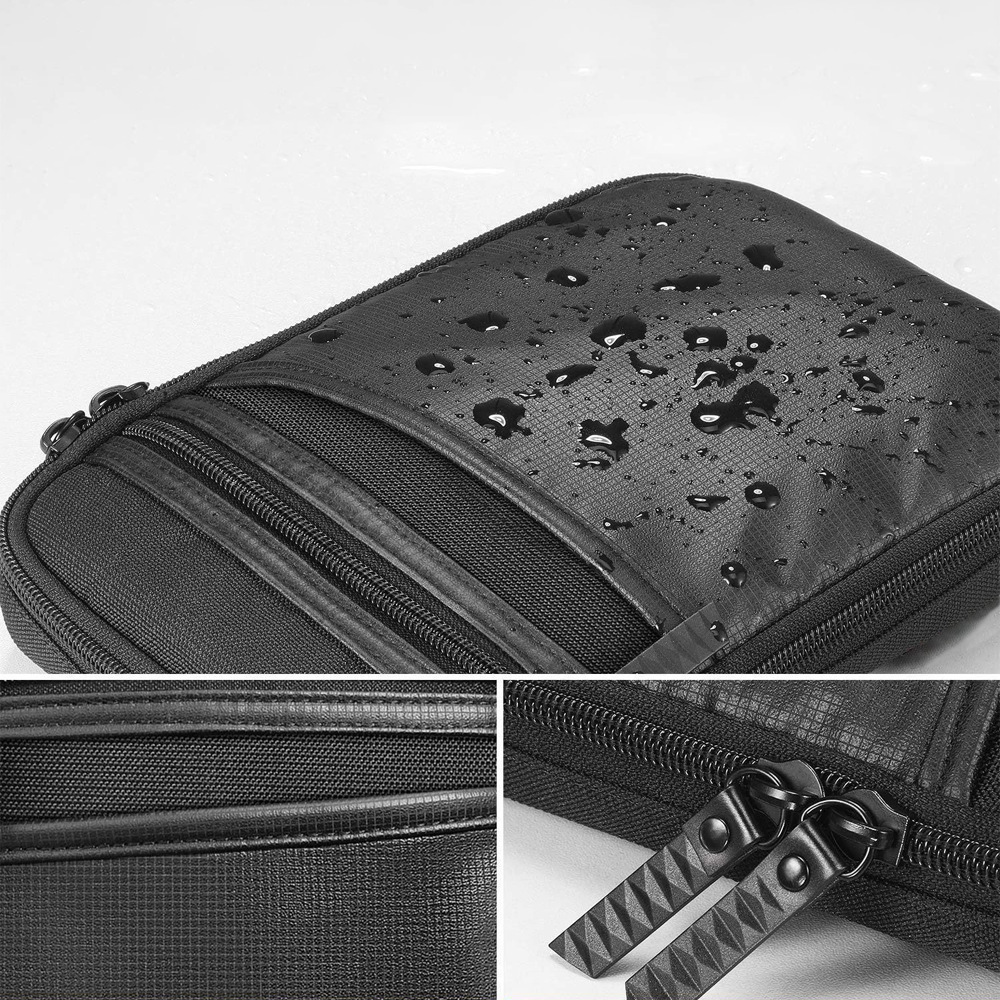 Outdoor multifunctional PU single-layer storage bag crossbody pistol bag tactical single shoulder bag hidden portable gun bag holster