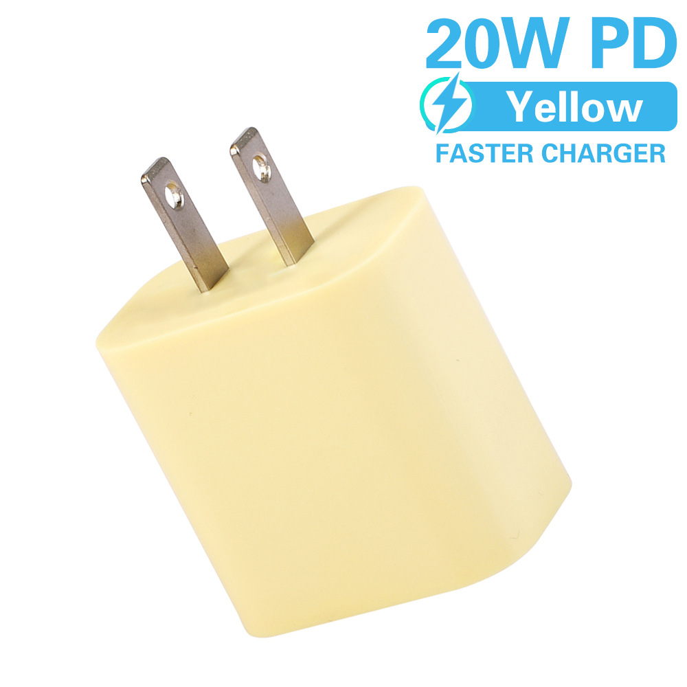 Candy 20W PD Phone Charger 9V Type-C Interface 20W Fast Charging Compatible with Apple iPhone 15