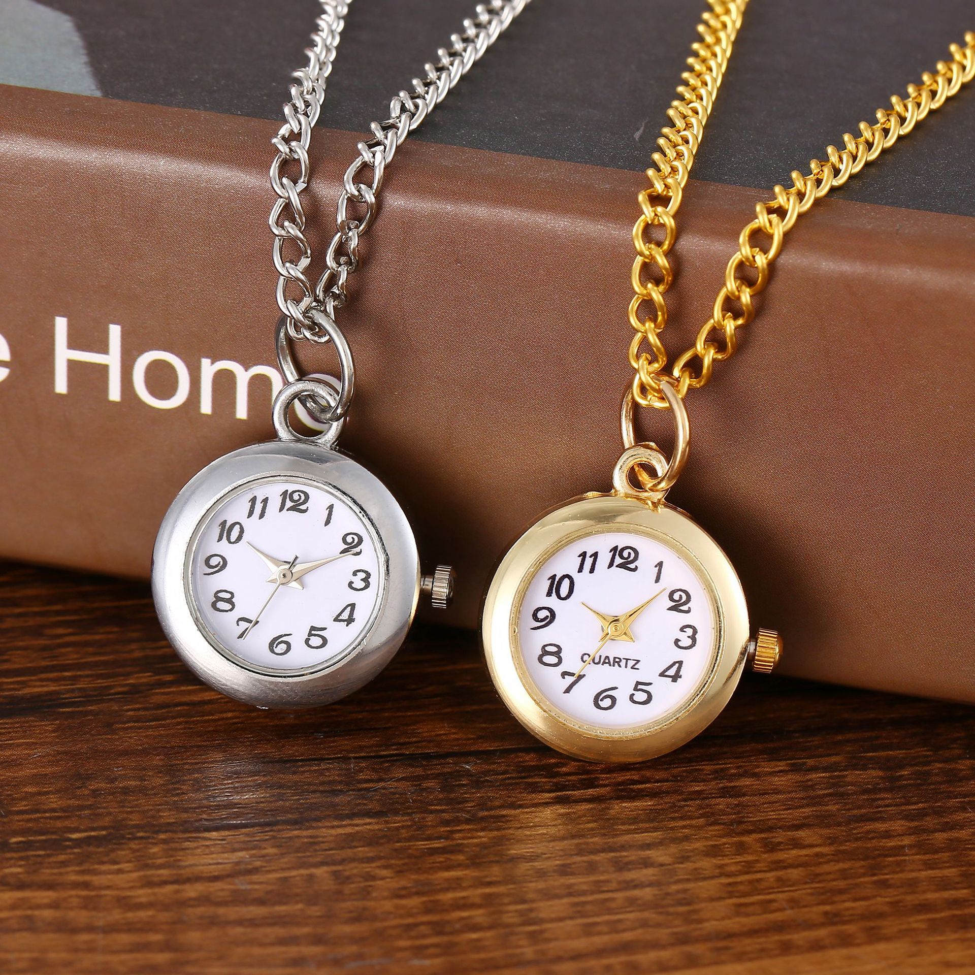 Accessory-feel fresh digital clock pendant multi-layer necklace style women's necklace