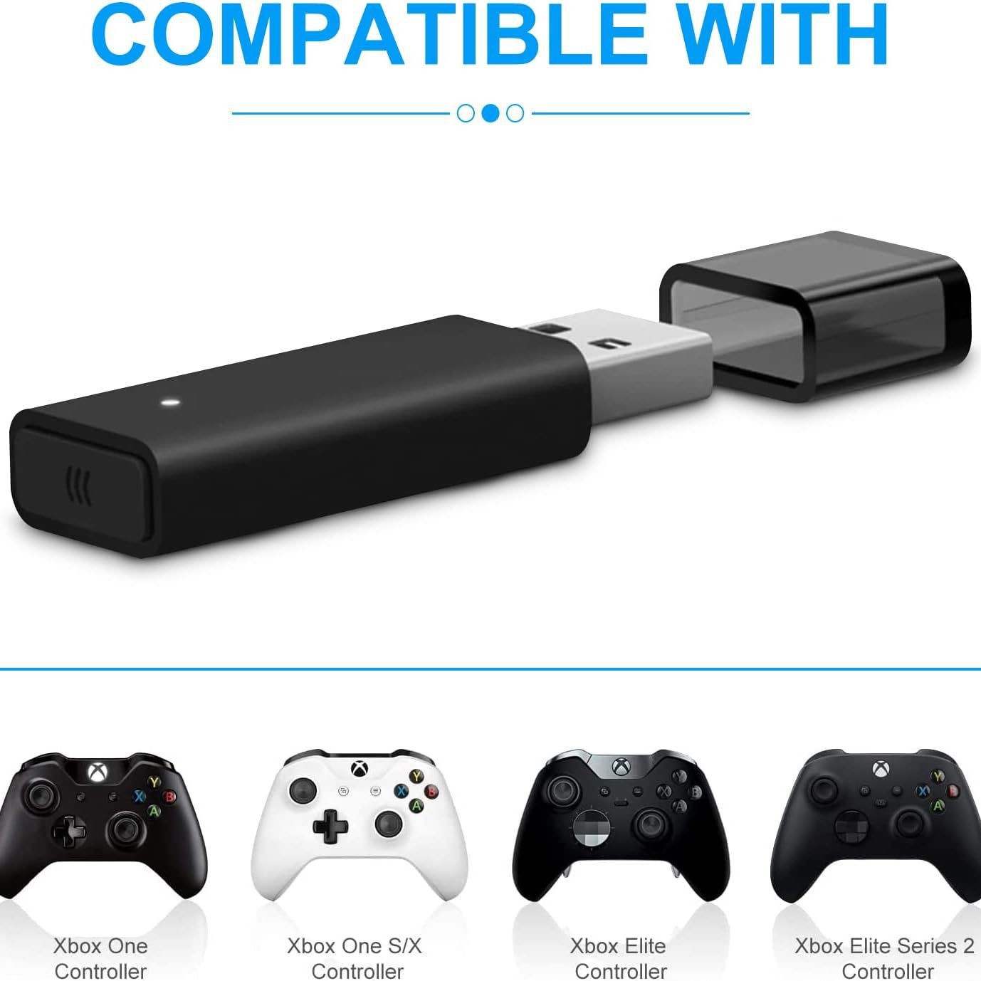 Xbox One second generation receiver PC adapter Xbox One PC neutral receiver boxed