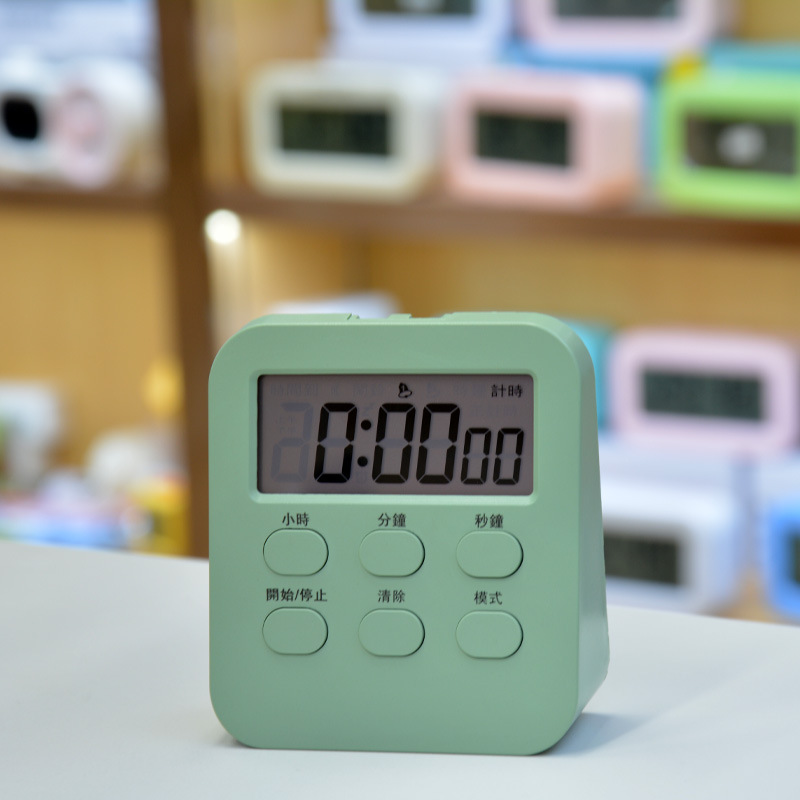 Student Silent Electronic Timer Time Manager Learning Kitchen Timing Reminder Countdown Timer Small Alarm Clock