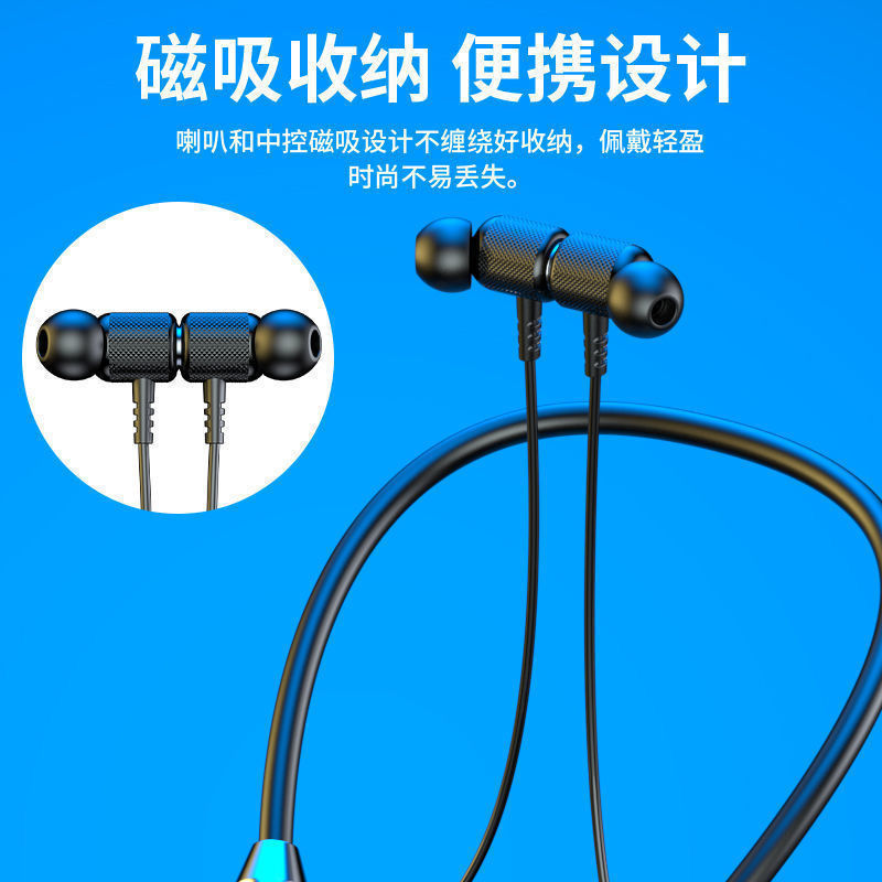 【LGD】New Wireless Bluetooth Earphones Sports Dual Ear Hook Neckband In-Ear Strong Battery Life Noise Reduction G08