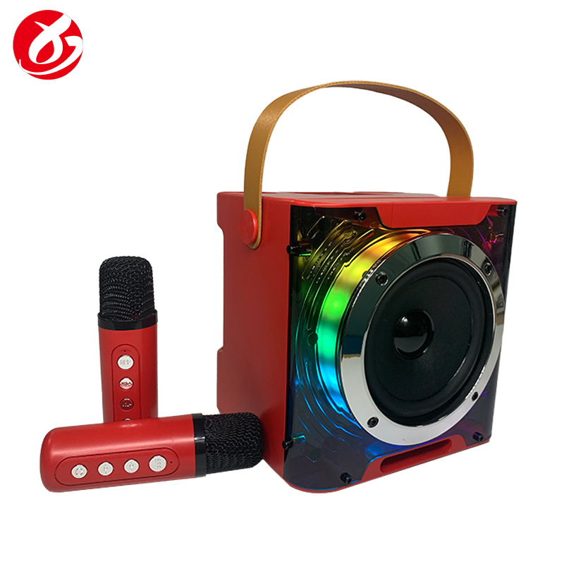YS223 Bluetooth speaker all-in-one microphone home KTV Bluetooth speaker with microphone wireless home ktv