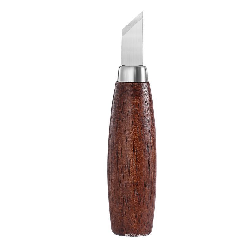 Wooden Handle Carving Knife Set Western Pastry DIY Carving Knife Pumpkin Carving Tool 5-Piece Set