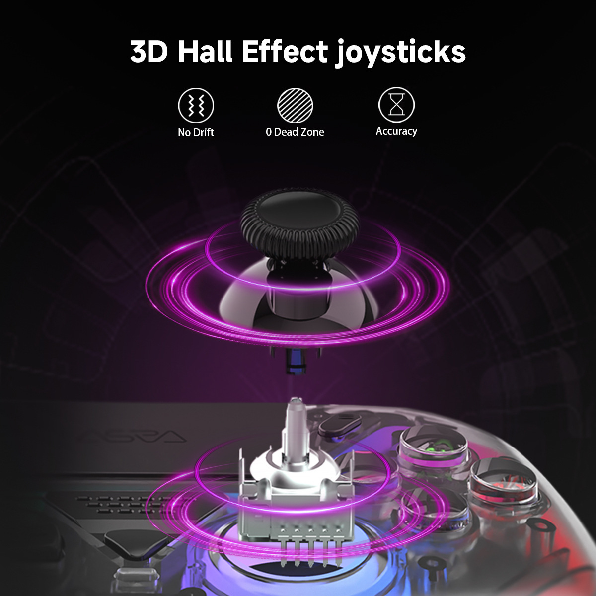 PS5 wireless Bluetooth game handle RGB macro programming Android ios/pc/steam/mac p5 host controller