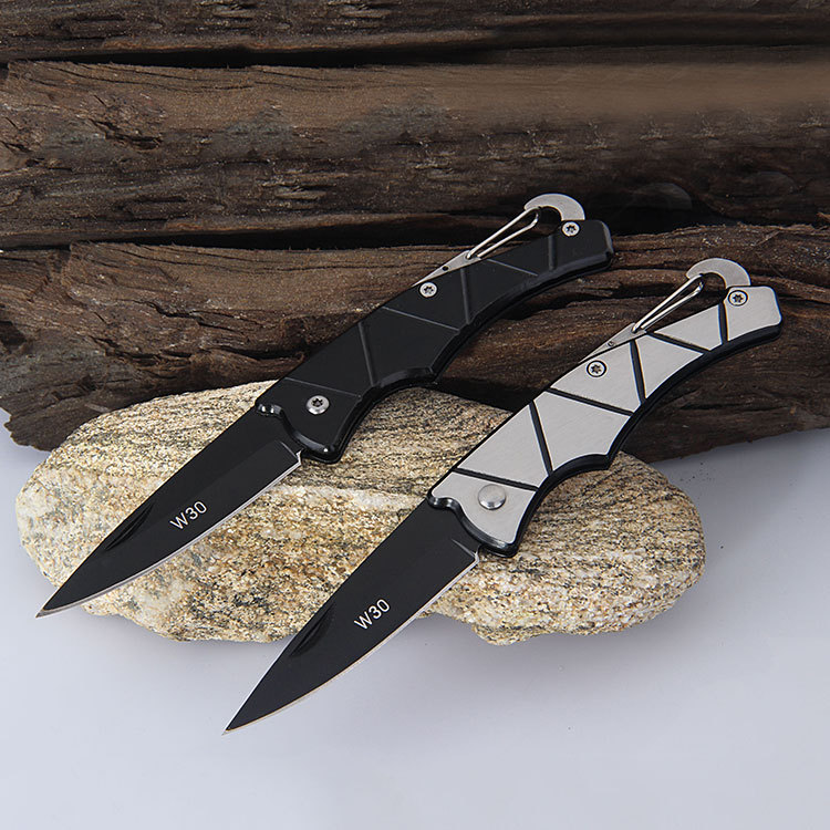 Outdoor folding knife stainless steel camping survival tool knife small knife household fruit mini survival outdoor knife