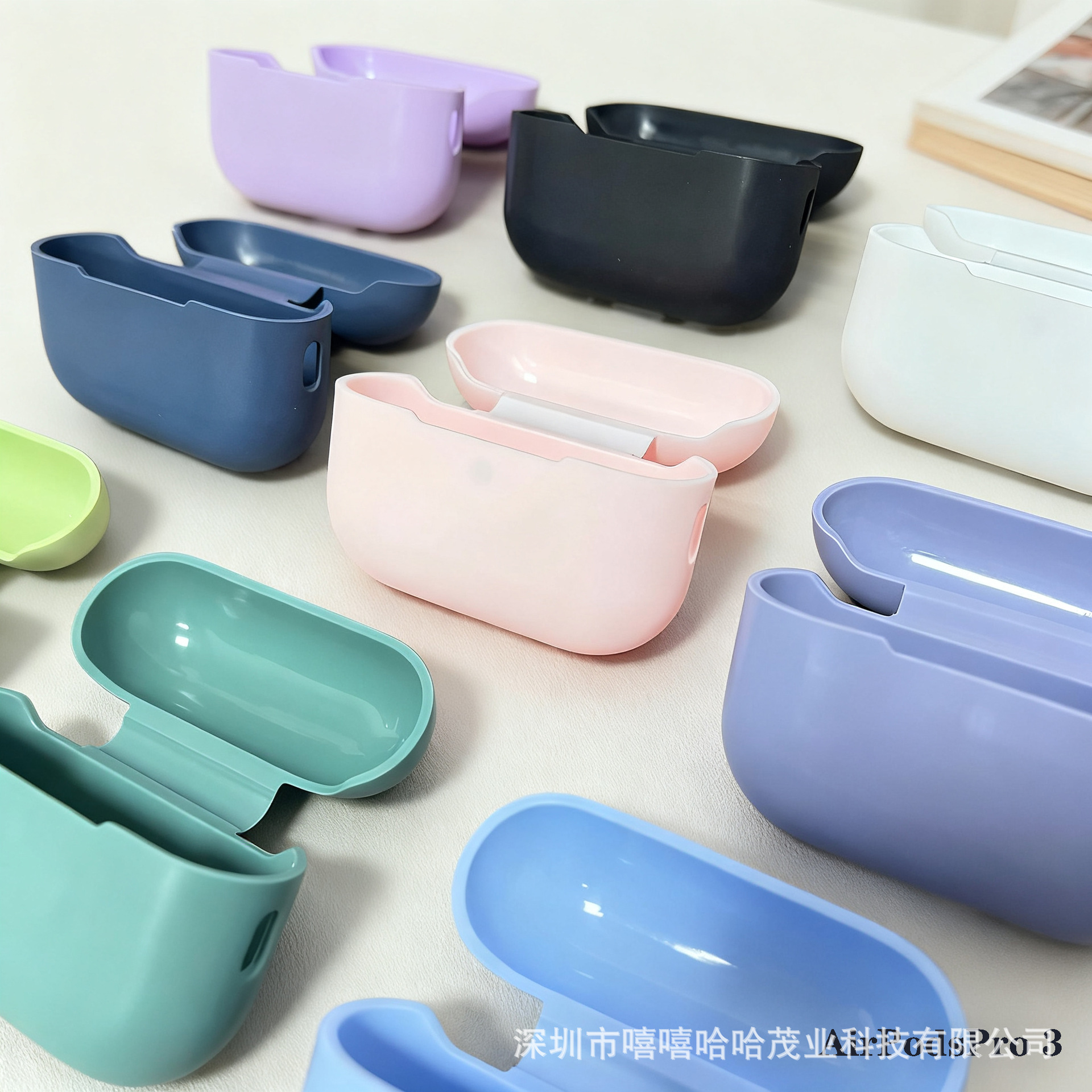 Apple Headphone Protective Case AirPods Pro 3 Headphone Case Protective Cover Wireless Bluetooth Headphone Silicone Case