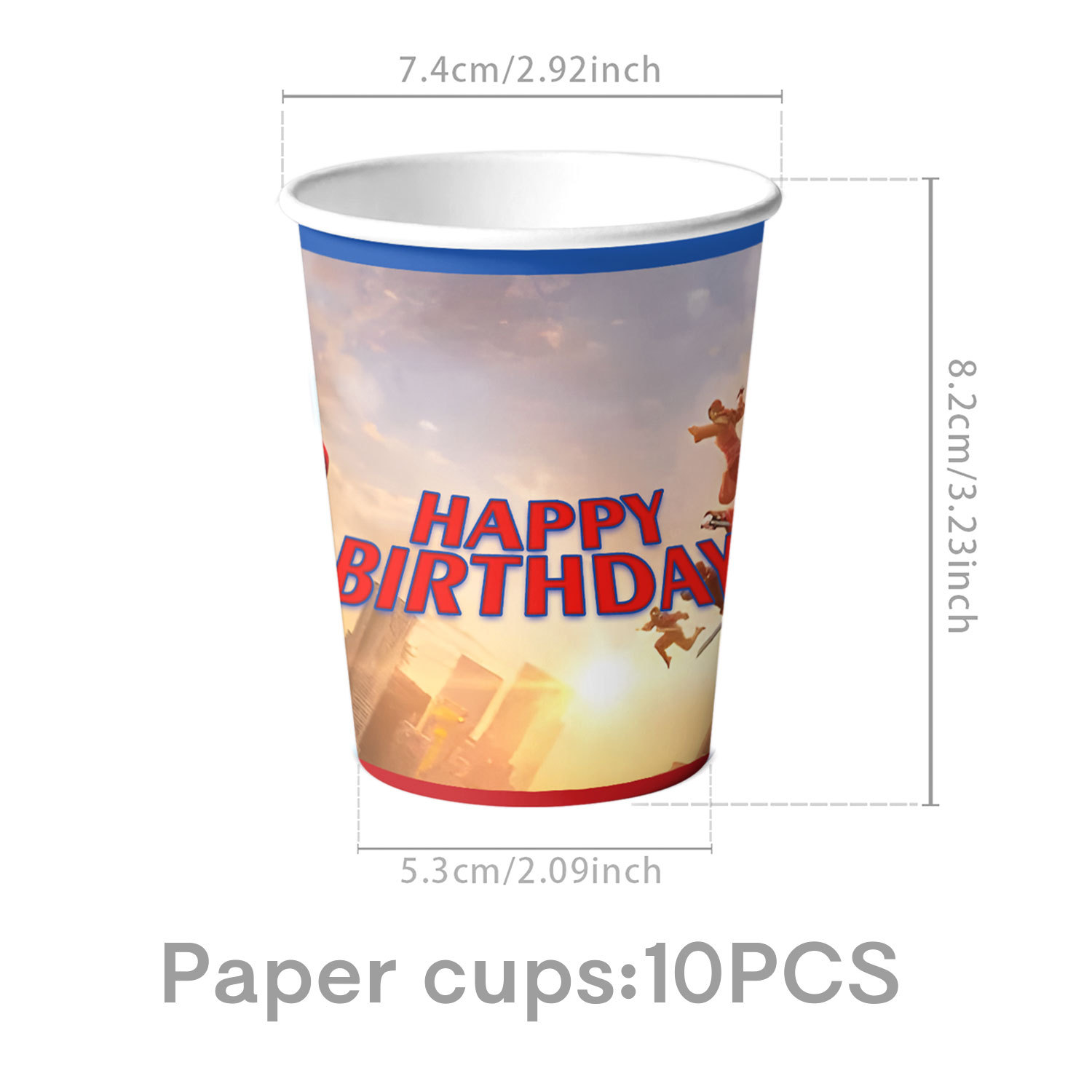 纸杯10PCS—蜘蛛侠