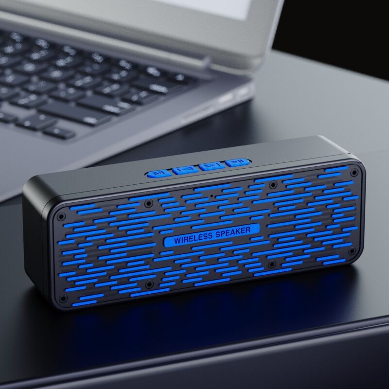 Wireless Bluetooth speaker subwoofer outdoor portable car computer mini plug-in smart speaker radio S19