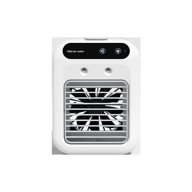 Summer Desktop Air Cooler Home Small Air Conditioner Fan USB Spray Humidification Portable Fan