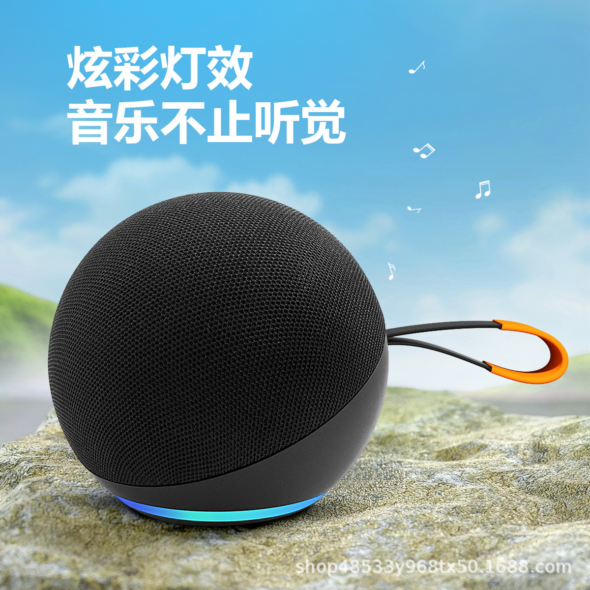 Alaxe Bluetooth Speaker Subwoofer Mini Portable Outdoor High Power Home High Quality Desktop Mini Speaker
