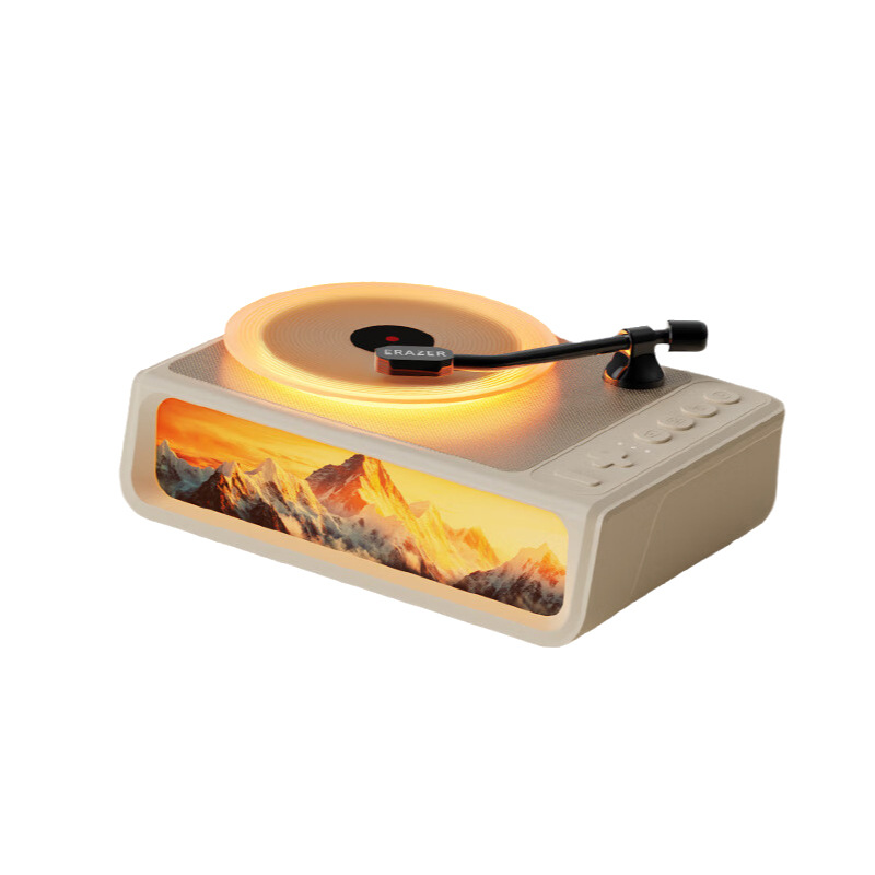Lenovo EZCO Music Box Aroma Vinyl Wireless Speaker High Quality Stereo Surround Record Player B01