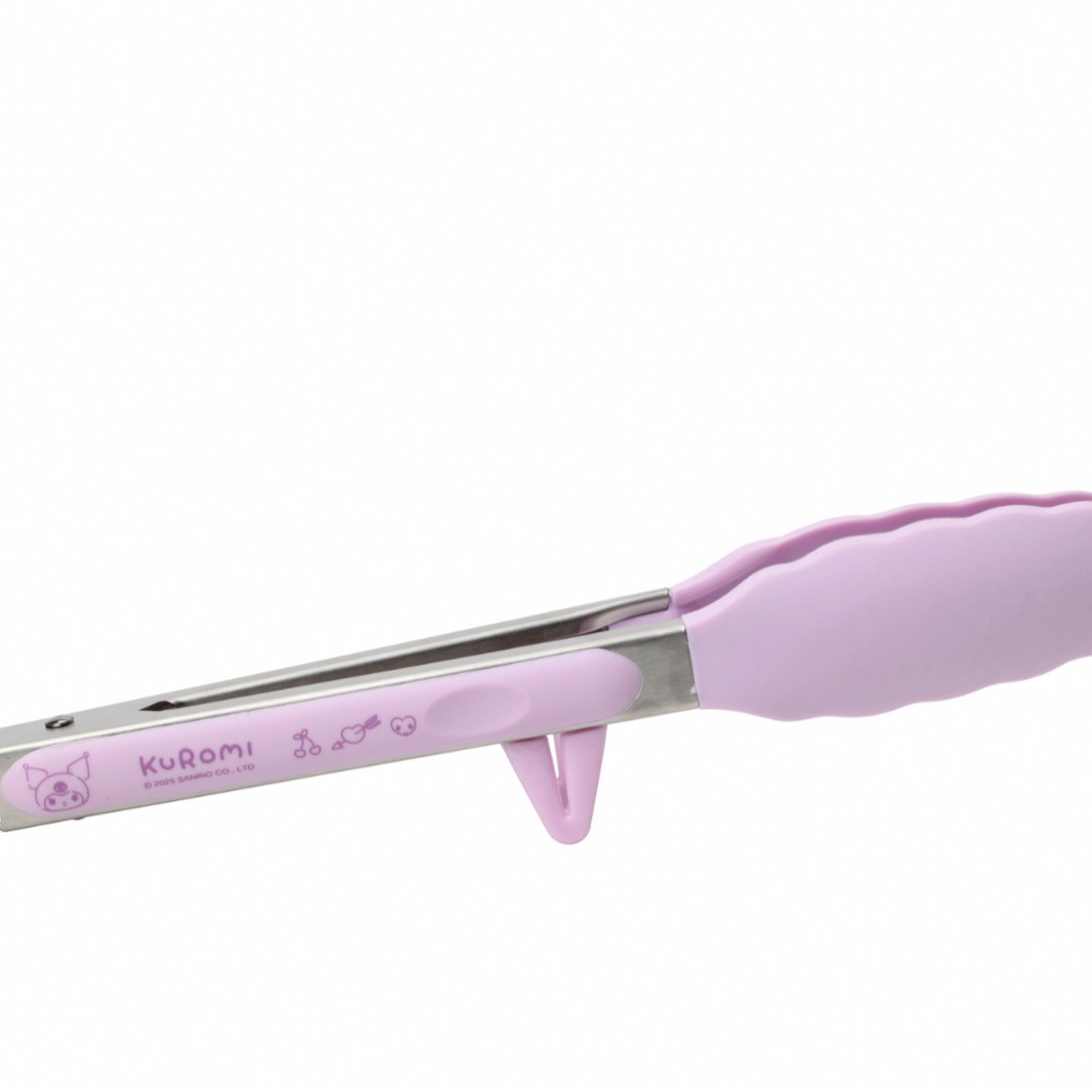 Sanrio Official BBQ Tongs Silicone BBQ Tongs Kitchen Heat-Proof Tongs Stainless Steel Steak Tongs Food Tongs