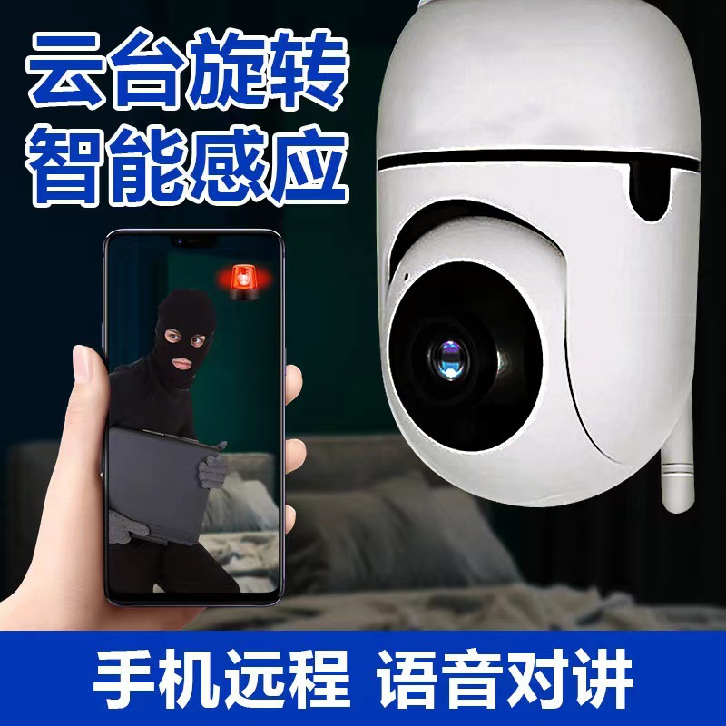 Minion Wireless Smart Camera Home Baby Pet 360° Surveillance HD Network Monitoring Camera