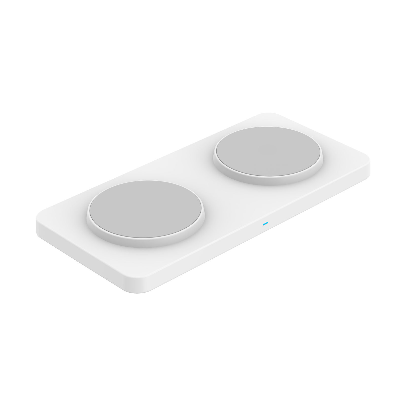 Two-in-one magnetic desktop wireless charger dual 15W dual charging magnetic fast digital display wireless charger