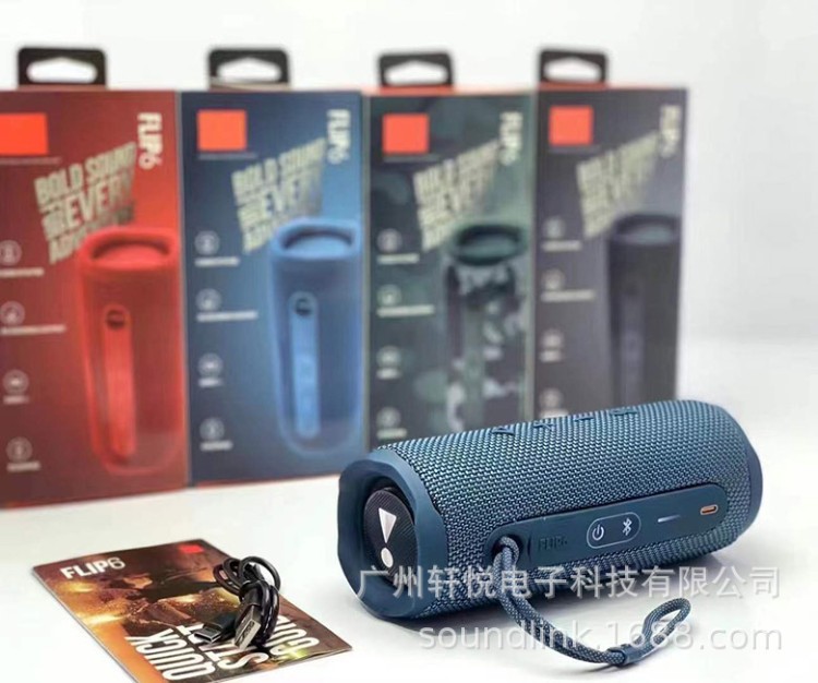 High Quality Flip6 Speaker Waterproof Outdoor Portable Handy
