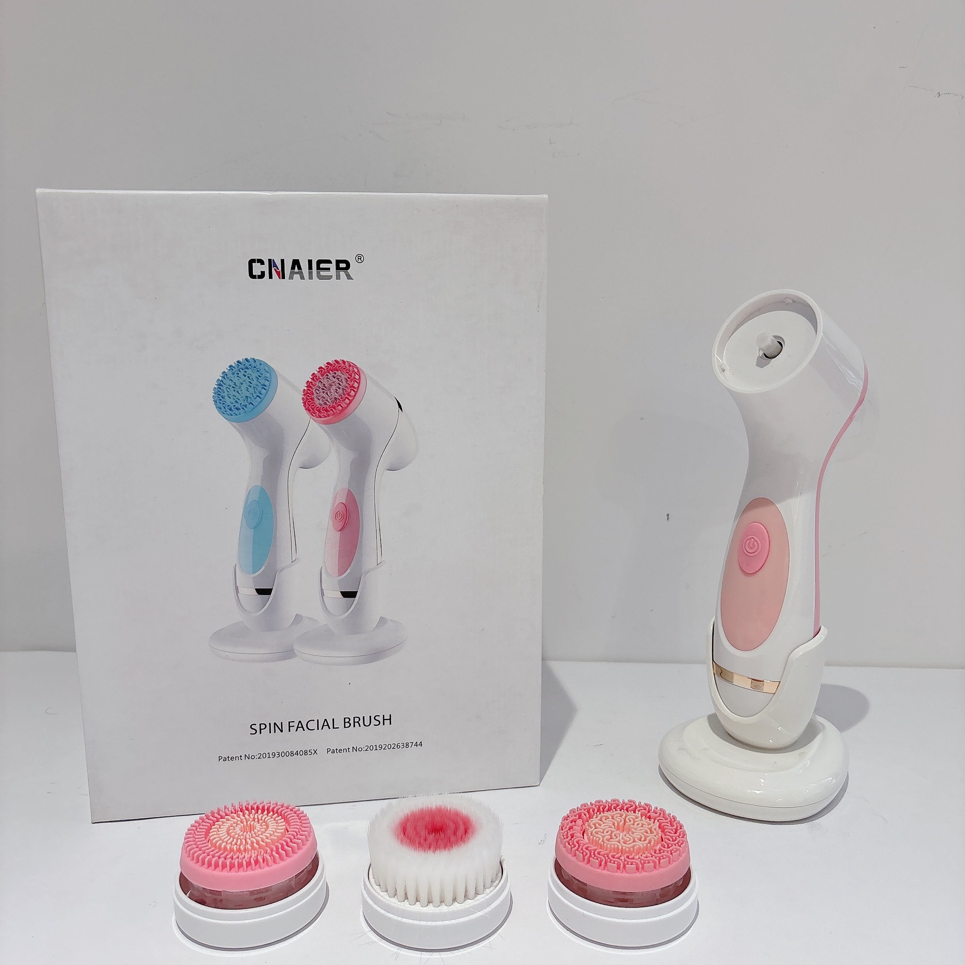 Electric Facial Cleanser Face Washing Device Multifunctional Facial Pore Cleaner Household Silicone Facial Cleanser Face Washing Device