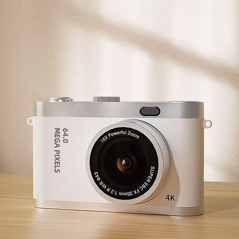 High Pixel Dual Camera CCD Digital Camera Campus Student Entry Selfie Portable Mini Travel Card Camera