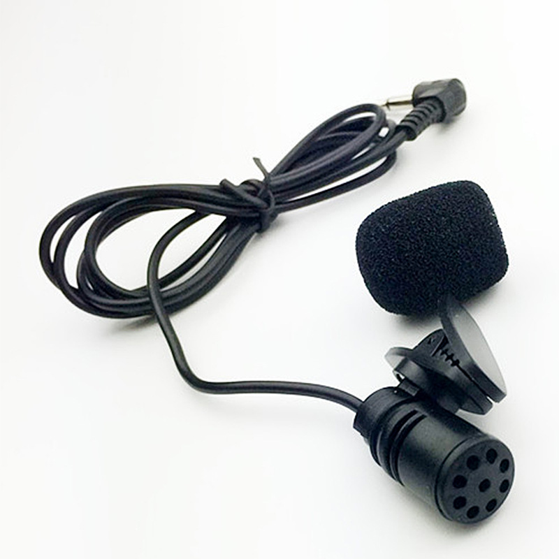 Mini Amplifier Clip-on Microphone for Teachers Class Lecture Wired Collar Chest Headset Clip-on Microphone