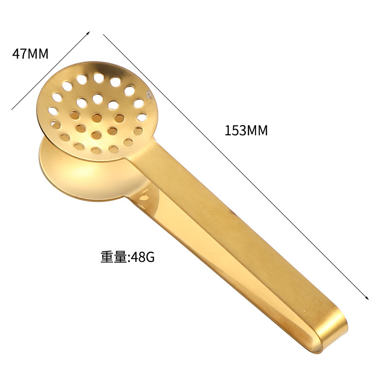 Stainless steel tea clip stainless steel lemon slice clip tea leaf clip multifunctional tea clip