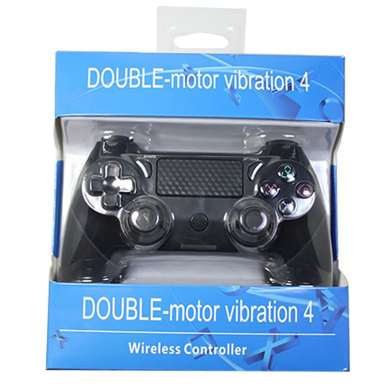 Gamepad P4 Bluetooth 26 colors optional arcade console computer dual vibration six-axis PC earphone bundle storage bag