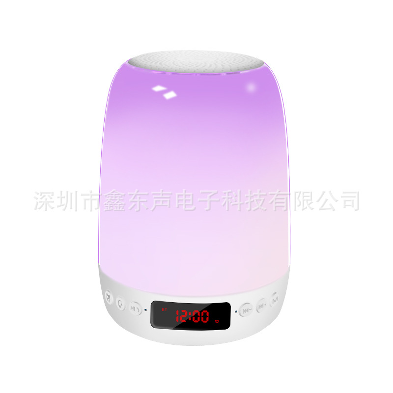 S66 Tap Light TPC Sunrise Wake-up Light Smart Timer Touch White Noise 8 Tracks Alarm LED Bluetooth Audio