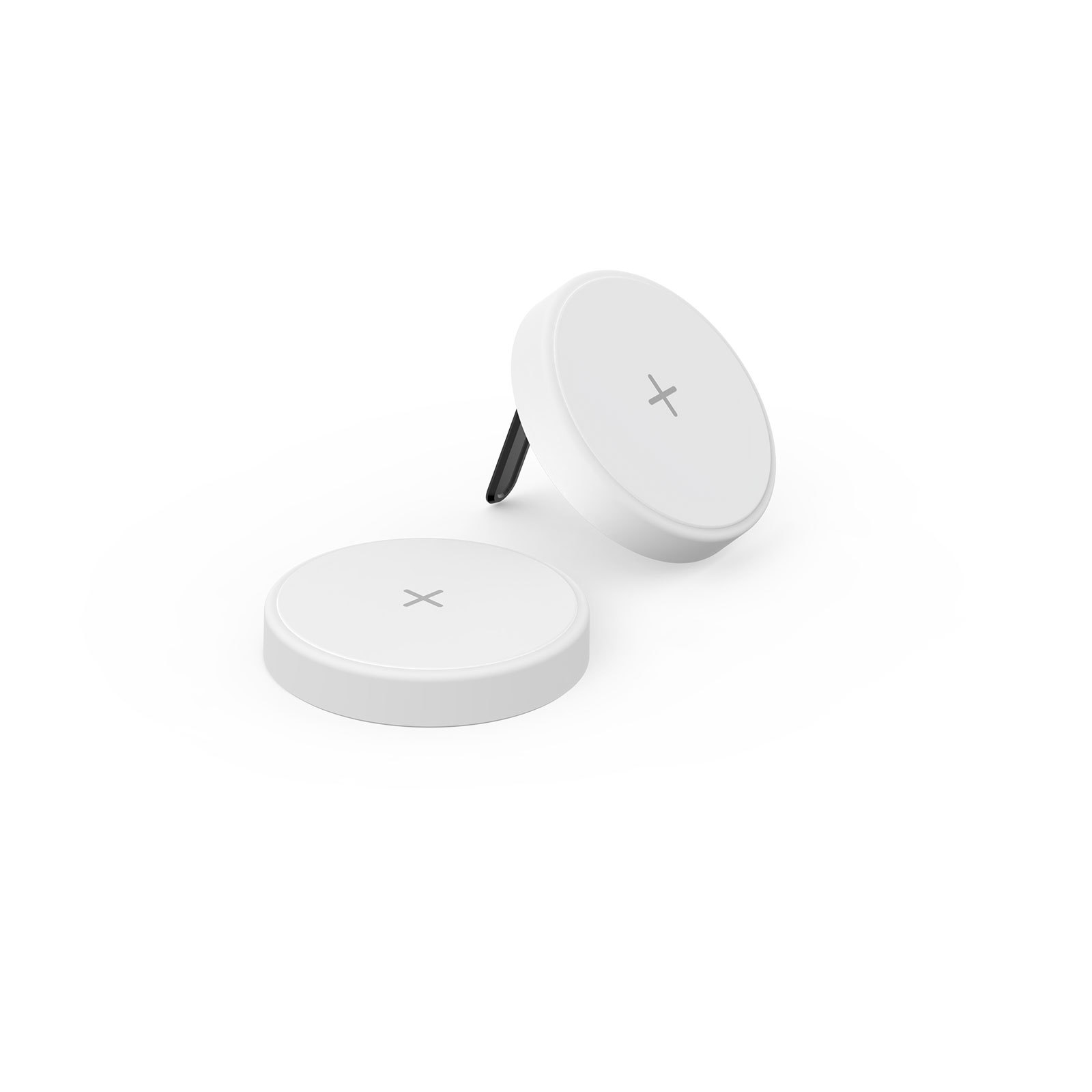 Qi2 certified wireless charger magnetic single stand aluminum alloy high quality liquid silicone 15W magnetic wireless charger