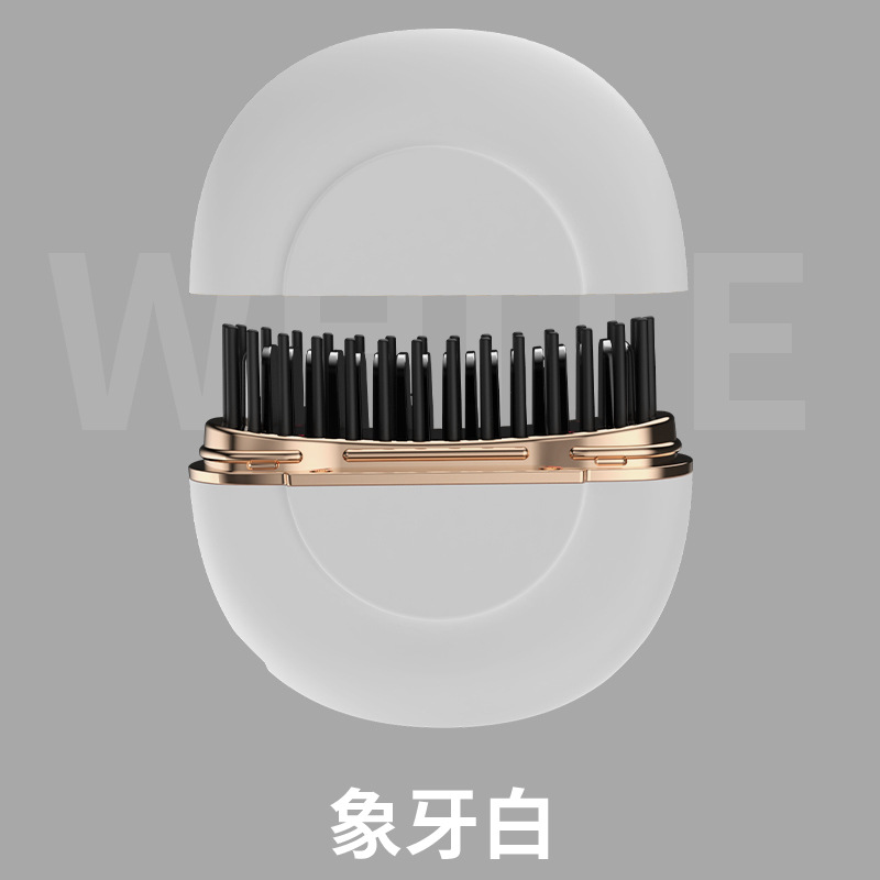 Charging Mini Straightening Comb Wireless Portable New Straightener Hair Care Non-Damaging Styling