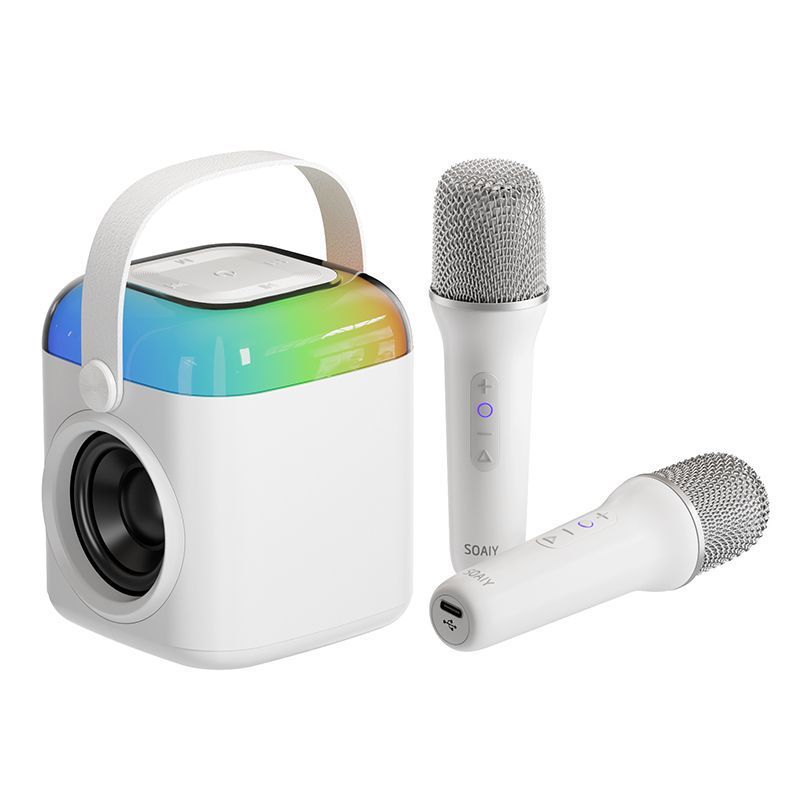 Soai SK18 Wireless K Song Microphone Speaker All-in-One National K Song Microphone Bluetooth Speaker Singing
