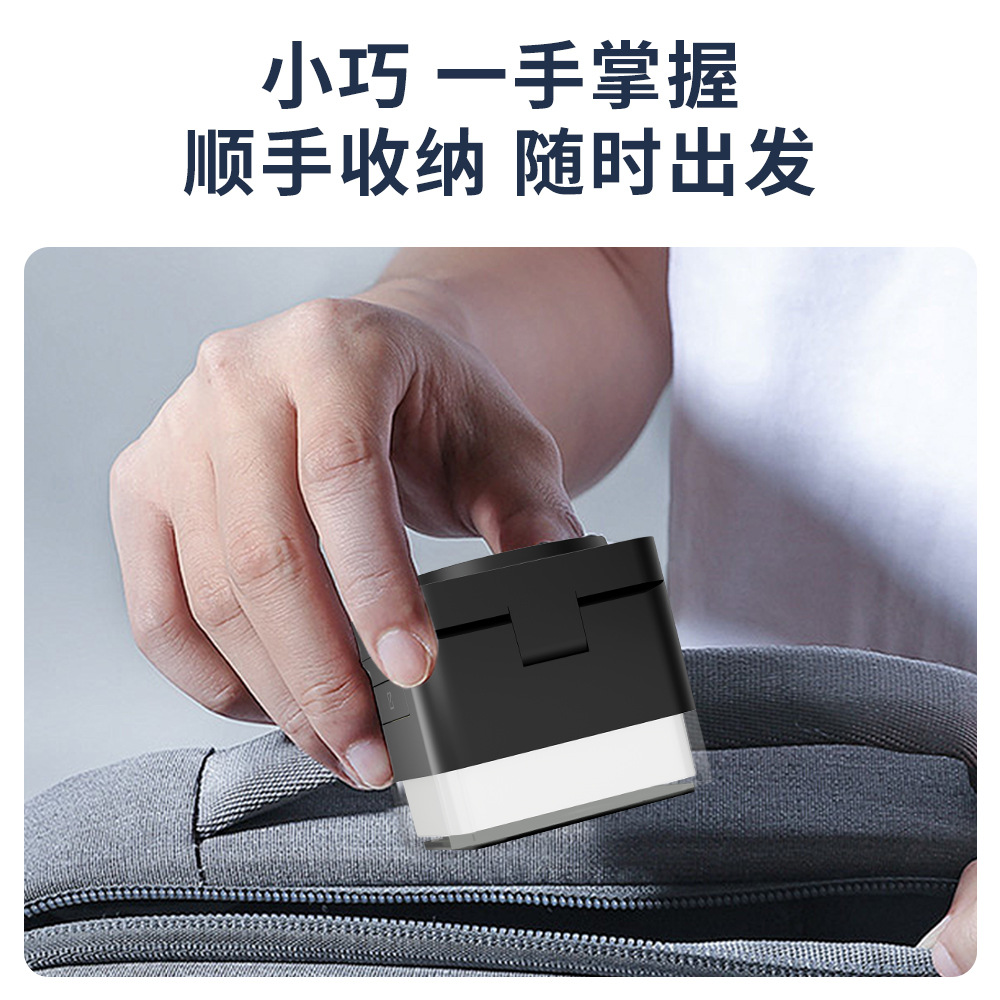Multifunctional Three-in-One Wireless Charger Foldable Desktop Color Light Earbuds Watch Phone Charger Fast Charging Magnetic
