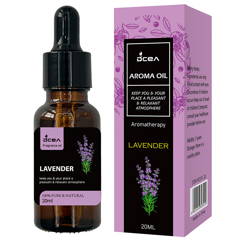 Pure English Aromatherapy Essential Oil for Indoor Humidifier Aroma Rosemary Lavender Pure Plant Essential Oil