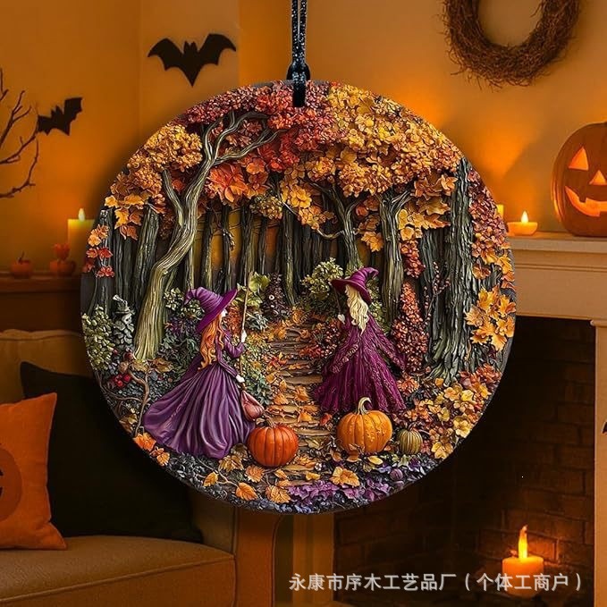 30*30*0.5 · 万圣节木质挂牌39