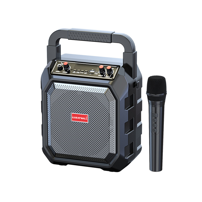 M63 Wireless Bluetooth Speaker Loud Volume High Quality for Square Dancing, Portable Outdoor with Card Slot, Home KTV Speaker